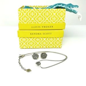 Kendra Scott Grey Stone Set